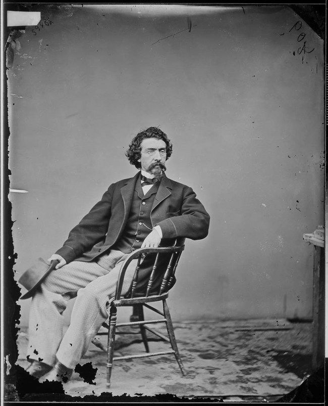 Matthew Brady (American, 1822-1896) 'Self Portrait' c. 1861-1862