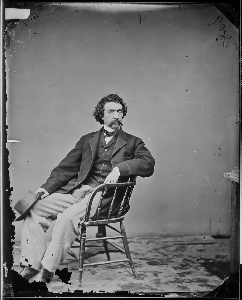 Matthew Brady (American, 1822-1896) 'Self Portrait' c. 1861-1862