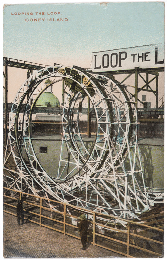 Anonymous artist. 'Looping the Loop, Coney Island' 1901-1910