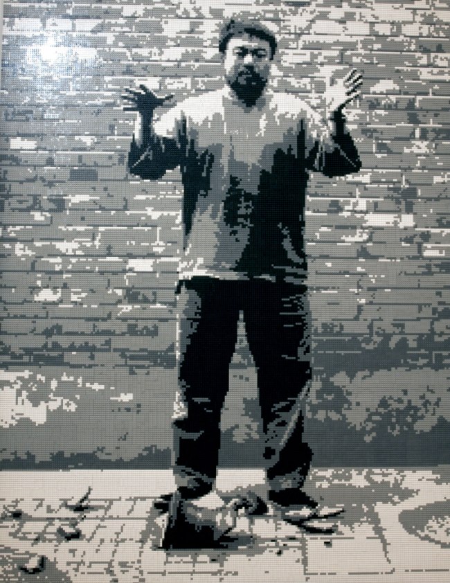 Ai Weiwei (Chinese, b. 1957) 'Dropping a Han Dynasty Urn' 2015 (installation view detail)