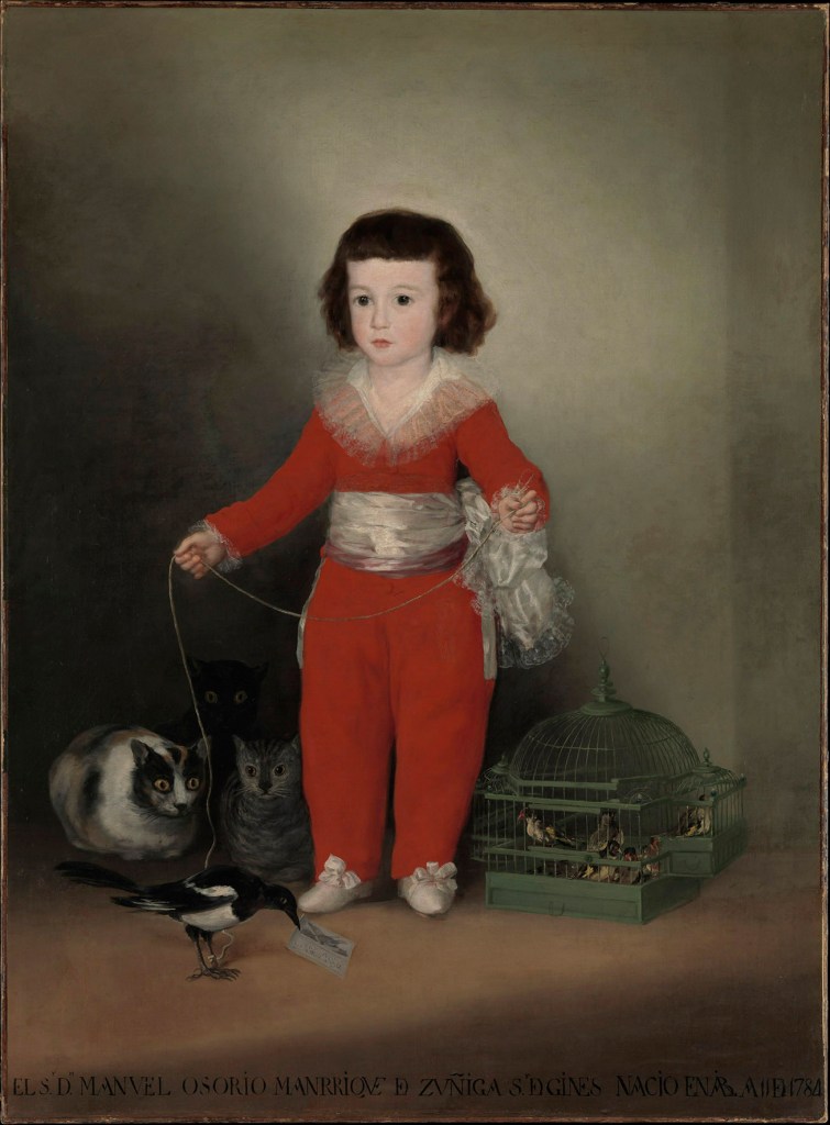 Francisco de Goya (Spanish, 1746-1828) 'Manuel Osorio Manrique de Zuñiga' 1788