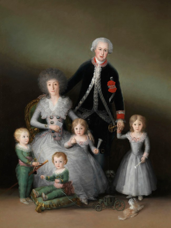 Francisco de Goya (Spanish, 1746-1828) 'The Osuna Family' 1788