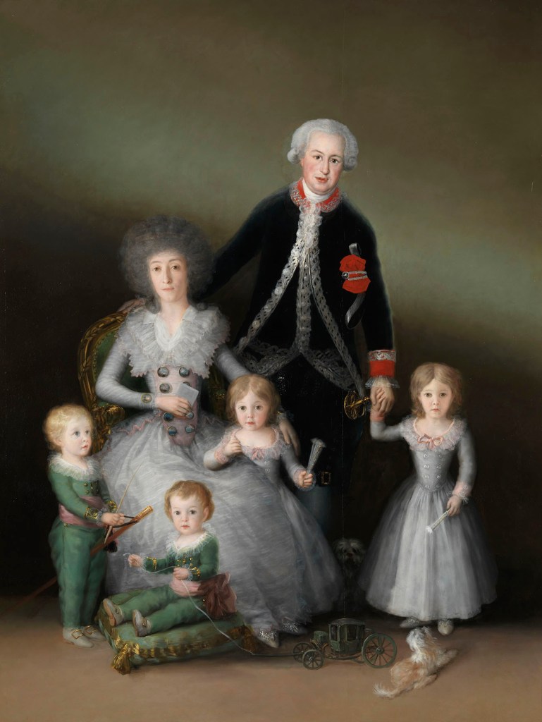 Francisco de Goya (Spanish, 1746-1828) 'The Osuna Family' 1788