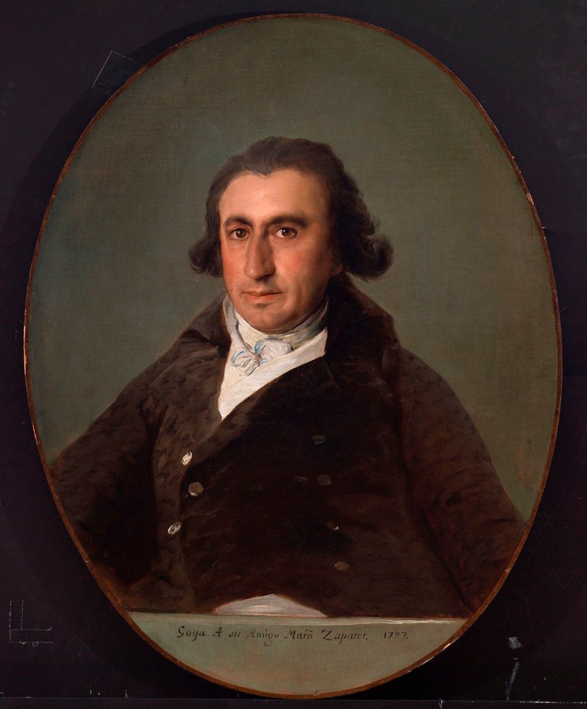 Francisco de Goya (Spanish, 1746-1828) 'Martín Zapater' 1797