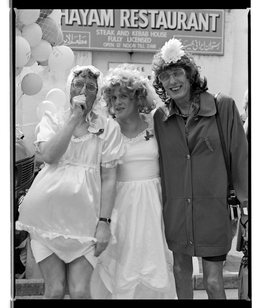 Marcus Bunyan. 'Manchester Mardi Gras' 1993 from the series 'England' 1993