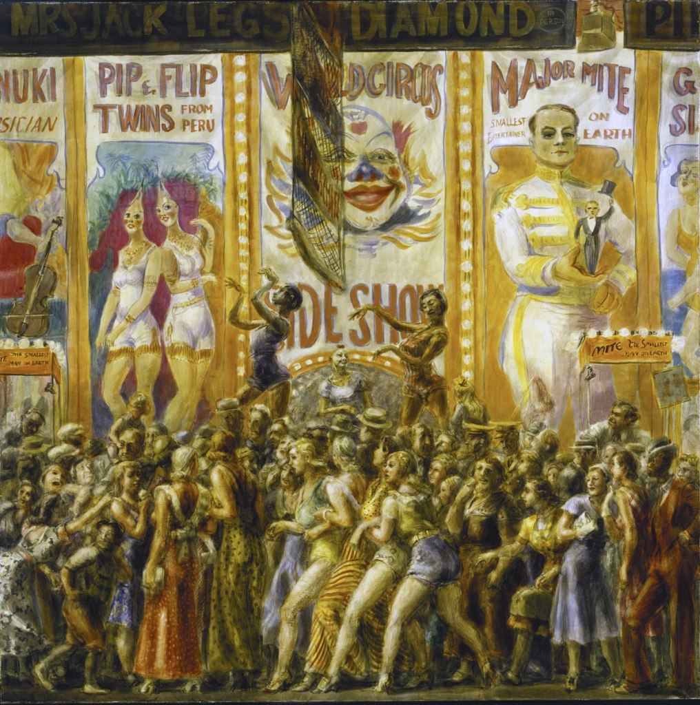 Reginald Marsh (American, 1898-1954) 'Pip and Flip' 1932