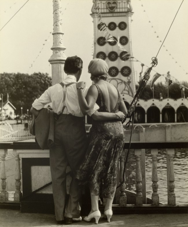 Walker Evans (American, 1903-1975) 'Couple at Coney Island, New York' 1928