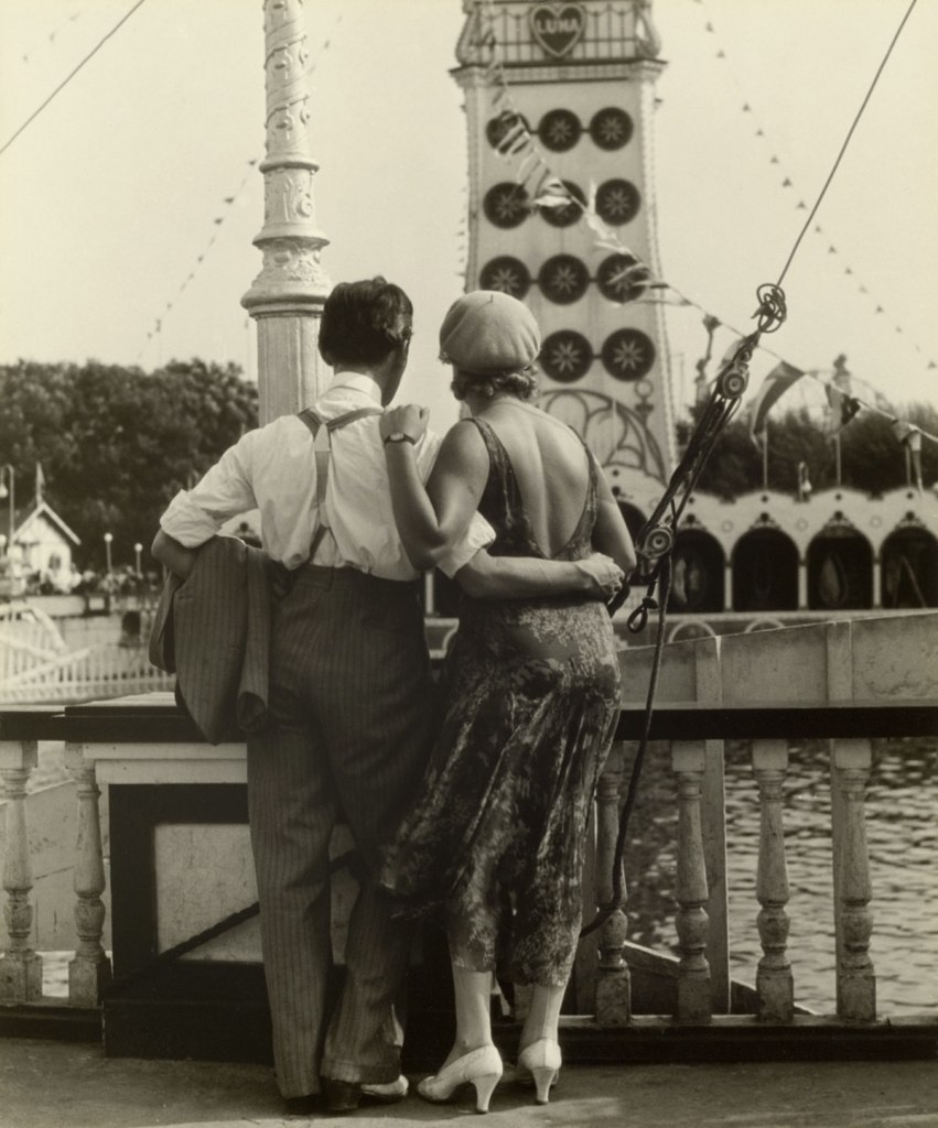Walker Evans (American, 1903-1975) 'Couple at Coney Island, New York' 1928