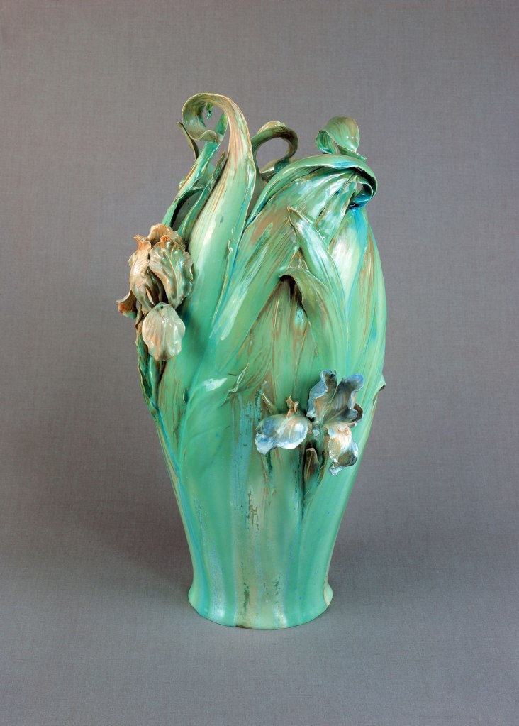 Albert Klein (German, 1871-1926) 'Irisvase' 1900