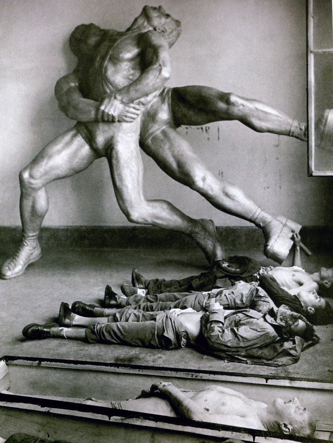 Anonymous photographer. 'Members of the State Protection Authority, ÁVH', Budapest, 1956