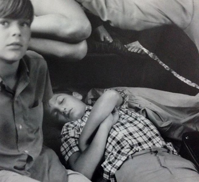 Anonymous photographer. 'Children Watching the Apollo 12 Flight on Television' 1969