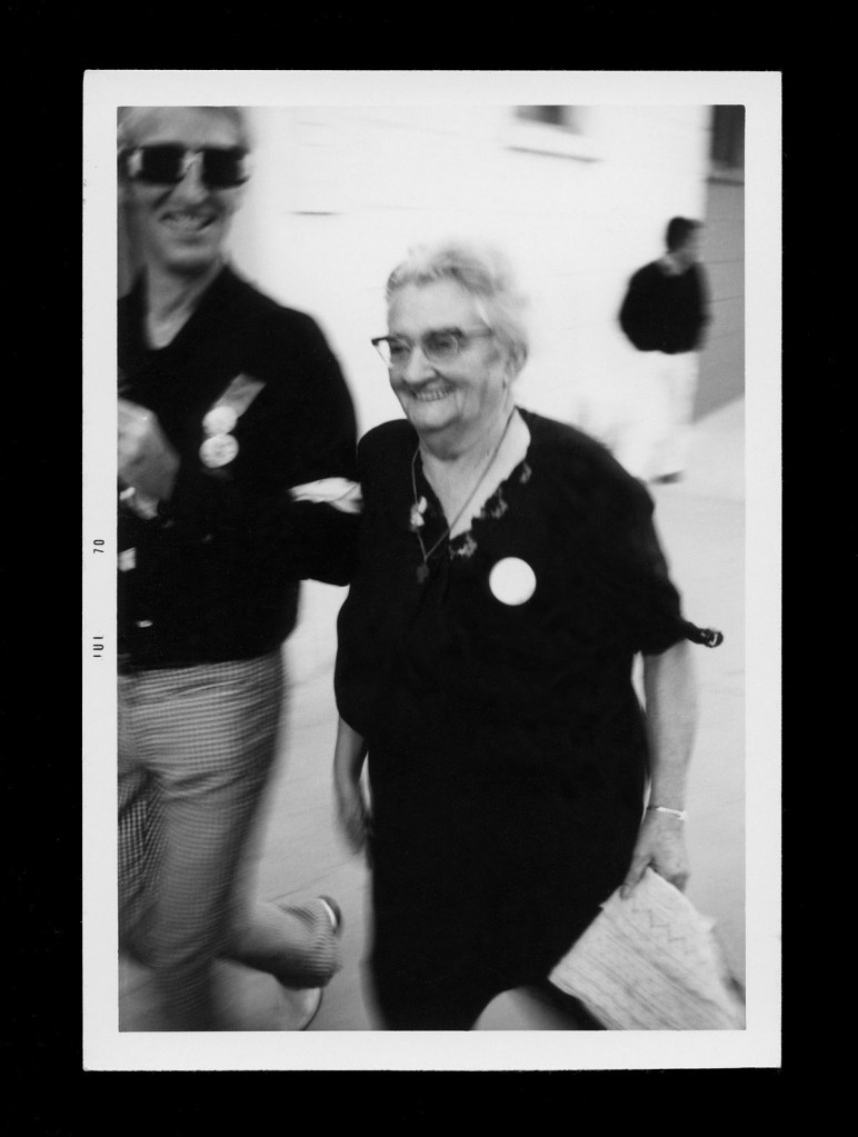 Mother Boats C.P. (Brian Traynor). 'Gay Parade' June 1970