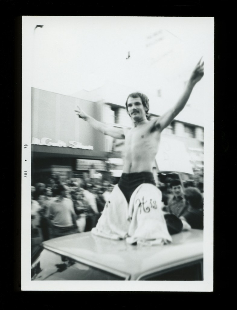 Mother Boats C.P. (Brian Traynor). 'Gay Parade' June 1970