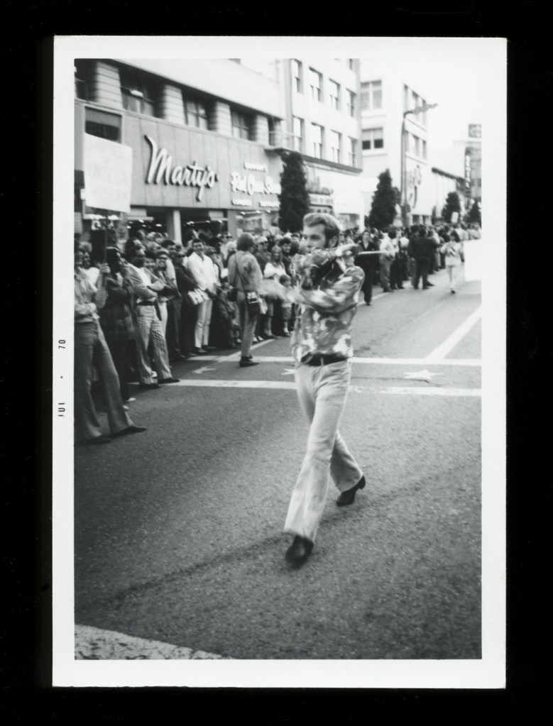 Mother Boats C.P. (Brian Traynor). 'Gay Parade' June 1970