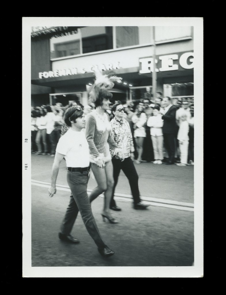 Mother Boats C.P. (Brian Traynor). 'Gay Parade' June 1970