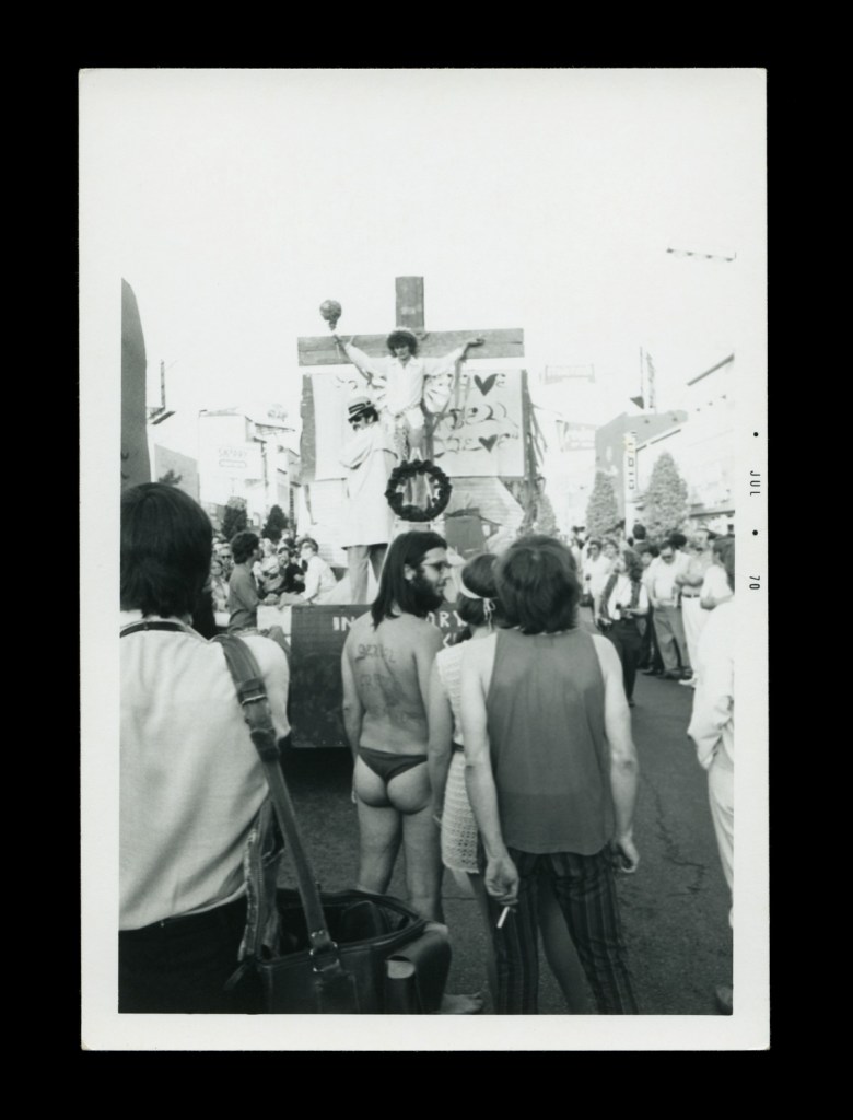 Mother Boats C.P. (Brian Traynor). 'Gay Parade' June 1970