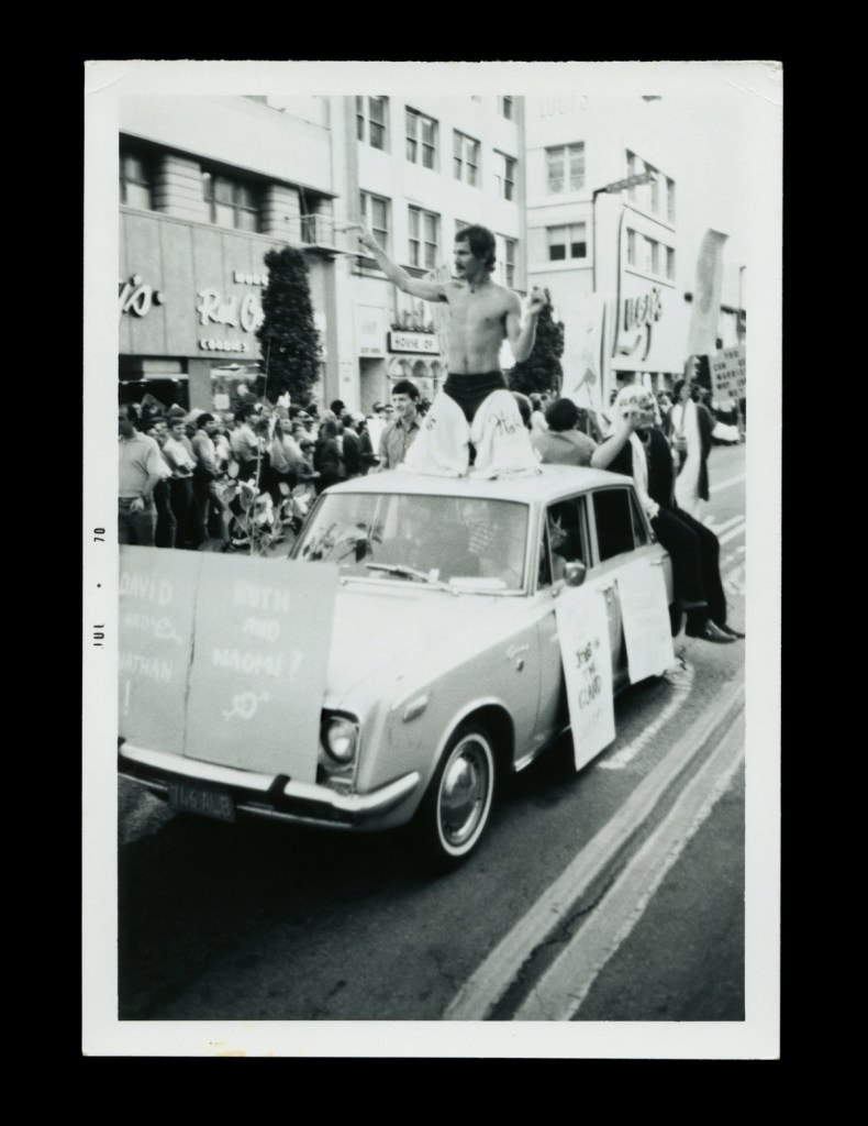 Mother Boats C.P. (Brian Traynor). 'Gay Parade' June 1970