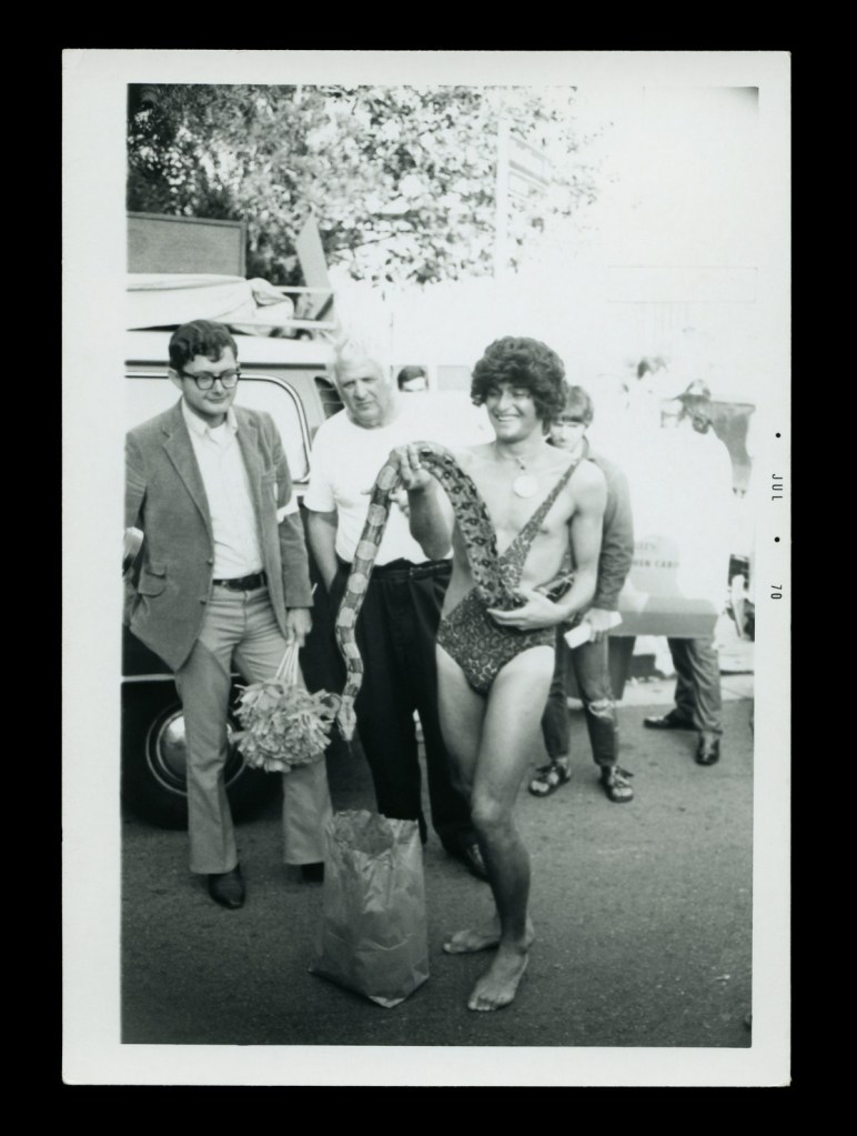 Mother Boats C.P. (Brian Traynor). 'Gay Parade' June 1970