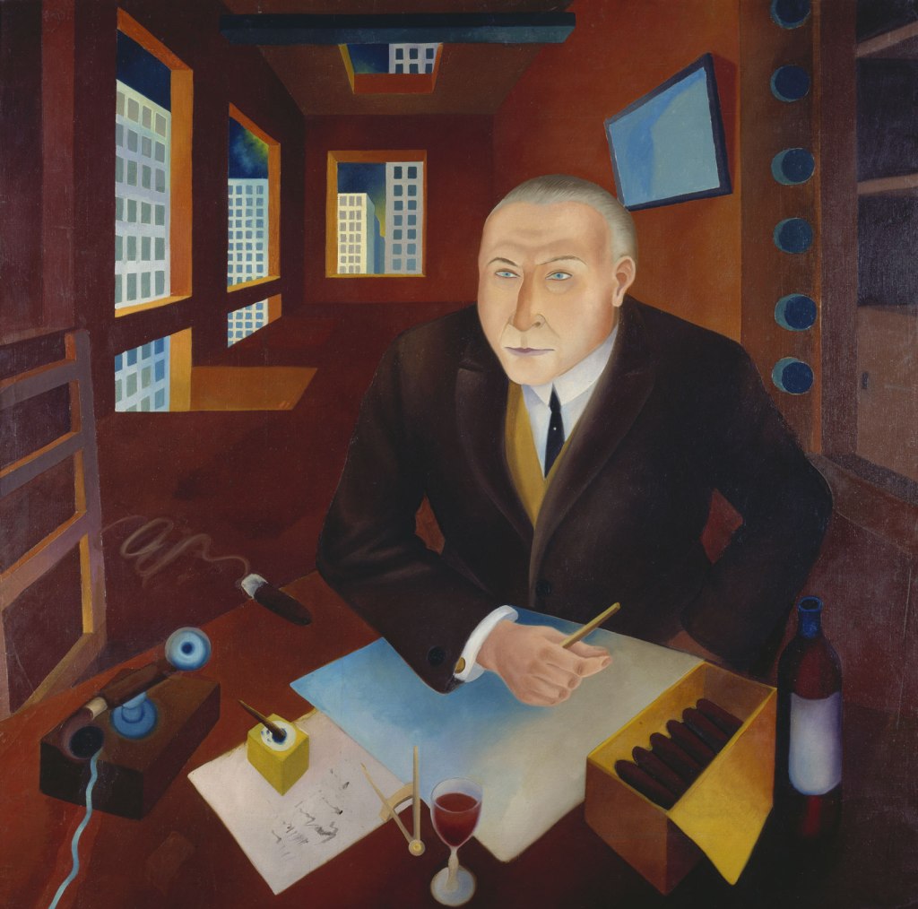 Heinrich Maria Davringhausen (German, 1894-1970) 'The Profiteer' (Der Schieber), 1920-1921 Heinrich Maria Davringhausen (German, 1894-1970) 'The Profiteer' (Der Schieber), 1920-1921