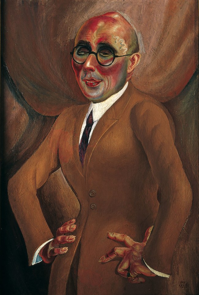 Otto Dix. 'The Jeweller Karl Krall (Der Juwelier Karl Krall)' 1923