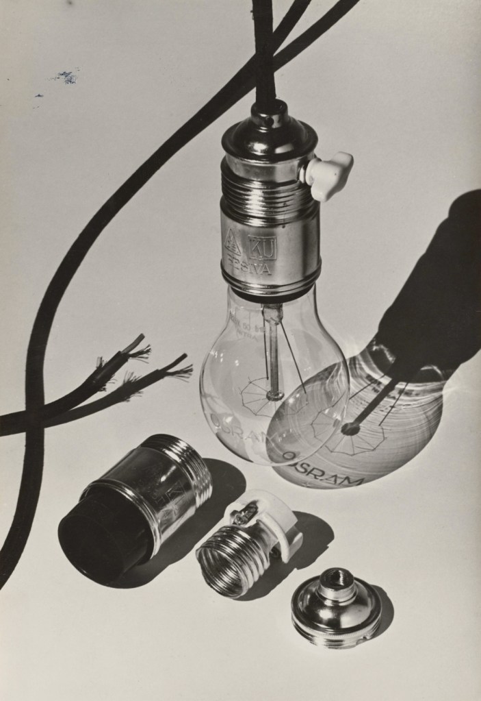 Hans Finsler (German, 1891-1972) 'Electric Bulb with Parts of the Socket' (Elektrische Birne mit Teilen der Fassung), 1928 Hans Finsler (German, 1891-1972) 'Electric Bulb with Parts of the Socket' (Elektrische Birne mit Teilen der Fassung), 1928