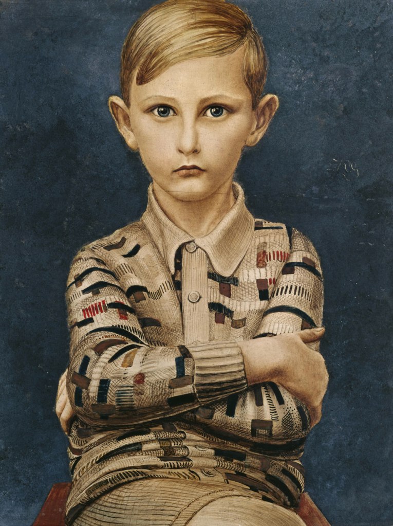 Kurt Günther (German, 1893-1955) 'Portrait of a Boy' (Knabenbildnis), 1928 Kurt Günther (German, 1893-1955) 'Portrait of a Boy' (Knabenbildnis), 1928