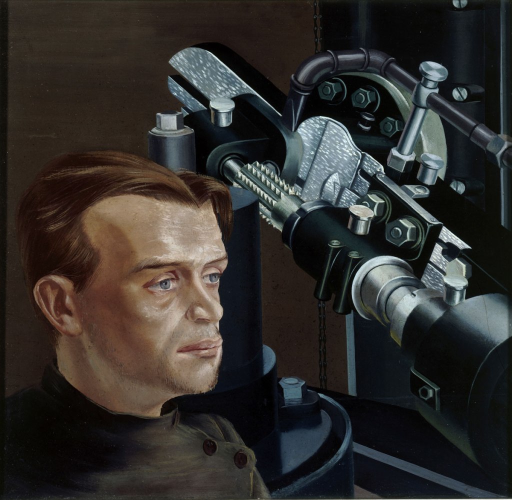 Wilhelm Lachnit (German, 1899-1962) 'Worker with Machine' (Arbeiter mit Maschine), 1924-1928 Wilhelm Lachnit (German, 1899-1962) 'Worker with Machine' (Arbeiter mit Maschine), 1924-1928