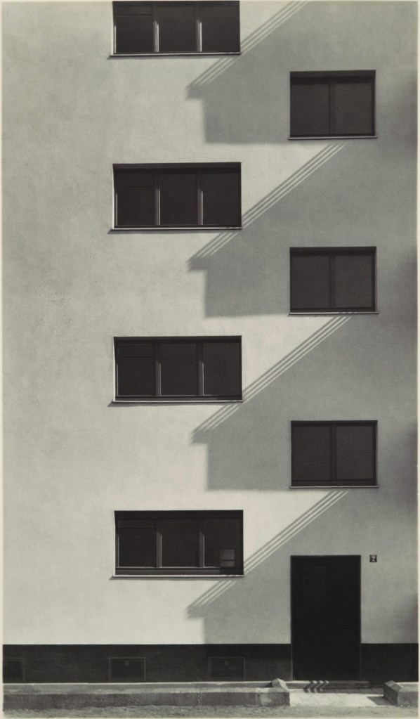 Werner Mantz (German, 1901-1983) 'Entrance to an Apartment Block in the Cologne–Kalkerfeld Housing Settlement' (Eingang in einen Wohnblock in der Siedlung Köln–Kalkerfeld), 1928 Werner Mantz (German, 1901-1983) 'Entrance to an Apartment Block in the Cologne–Kalkerfeld Housing Settlement' (Eingang in einen Wohnblock in der Siedlung Köln–Kalkerfeld), 1928