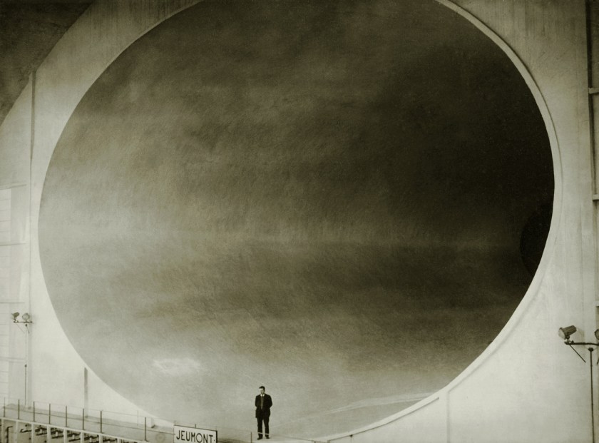 NYT Photo. 'Wind Tunnel in Chalais Meudon' 1935