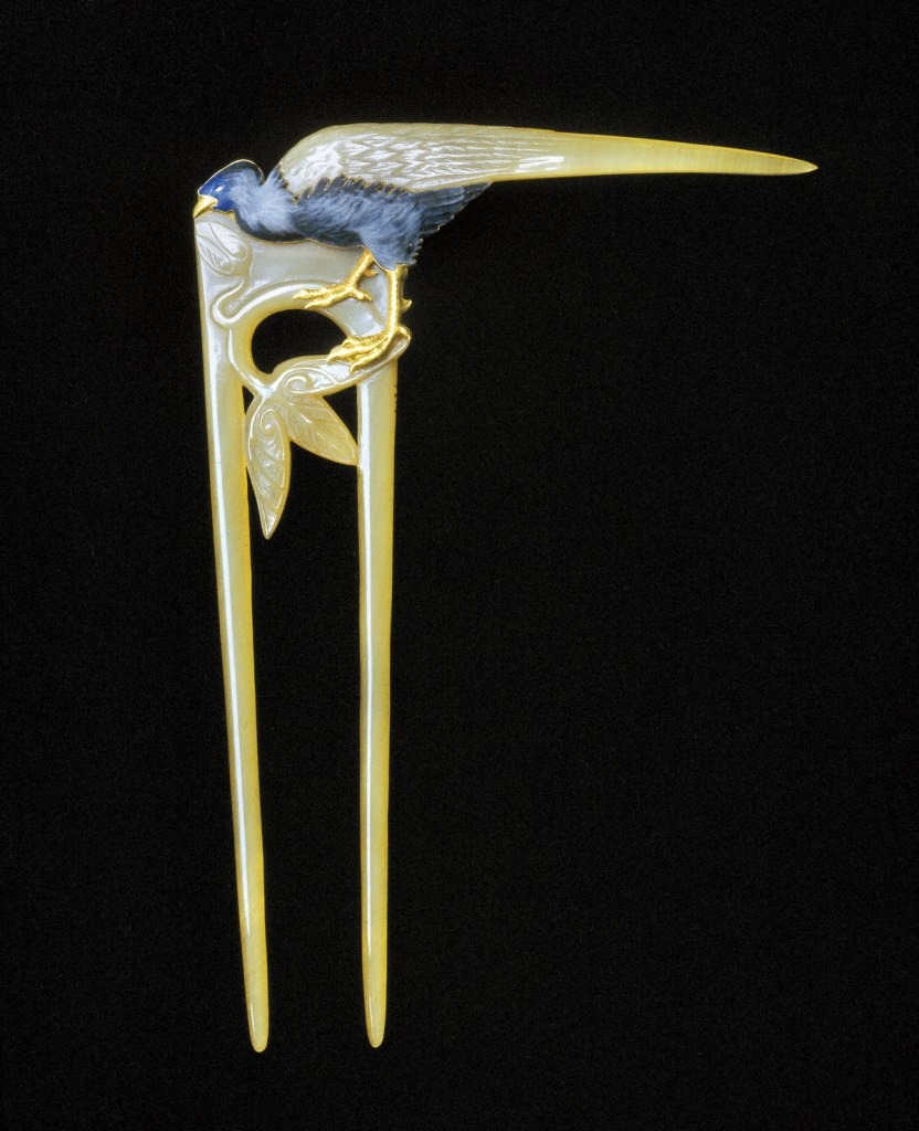 René Lalique (French, 1860-1945) 'Haarkamm | Hair comb' 1898-1899
