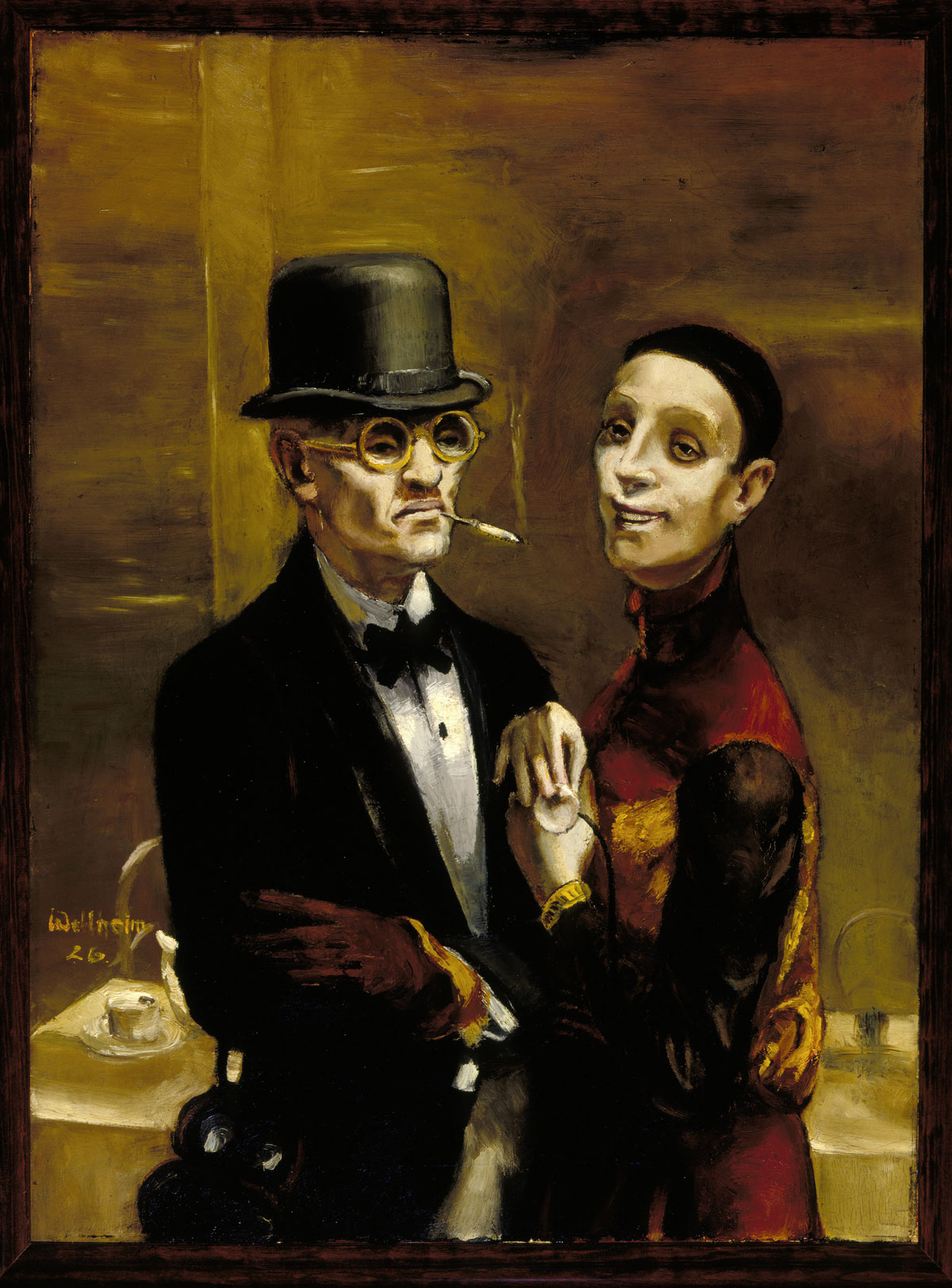 Gert Wollheim (German, 1894-1974) 'Untitled (Couple)' (Ohne Titel [Paar]), 1926