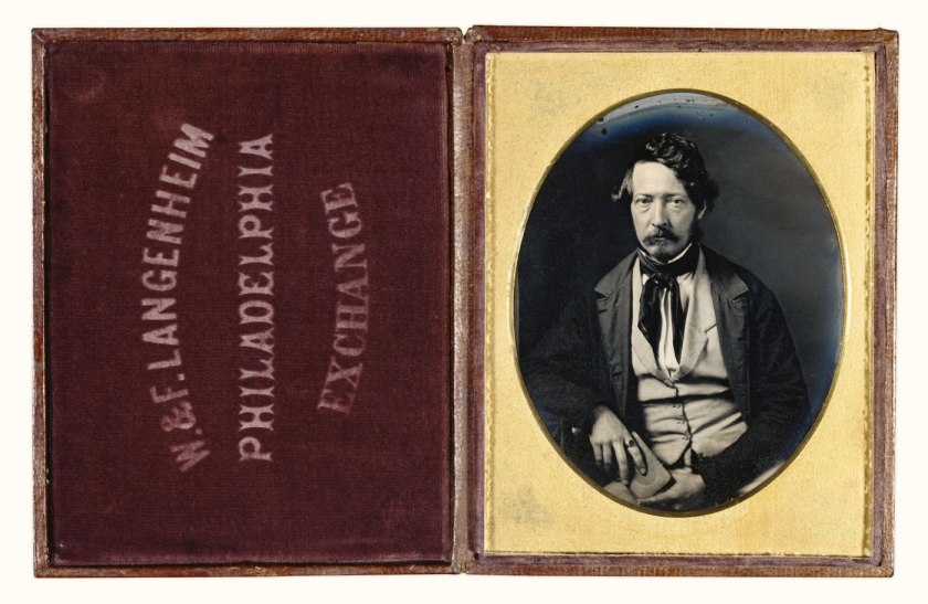 William Langenheim (American, born Germany, 1807-1874) 'Portrait of Frederick Langenheim' c. 1848