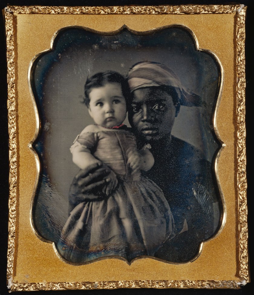Unknown maker (American) 'Portrait of a Nurse and a Child' c. 1850