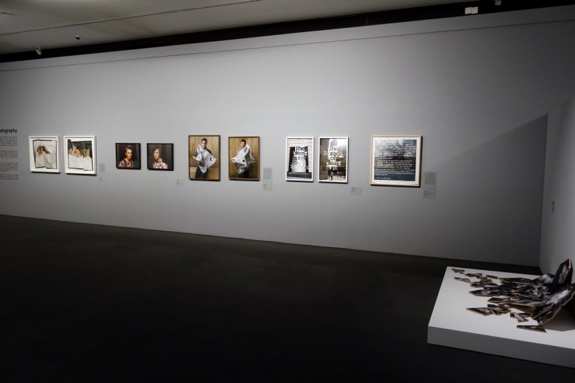 Installation photograph of the exhibition 'Cutting edge: 21st-century photography' at the Monash Gallery of Art