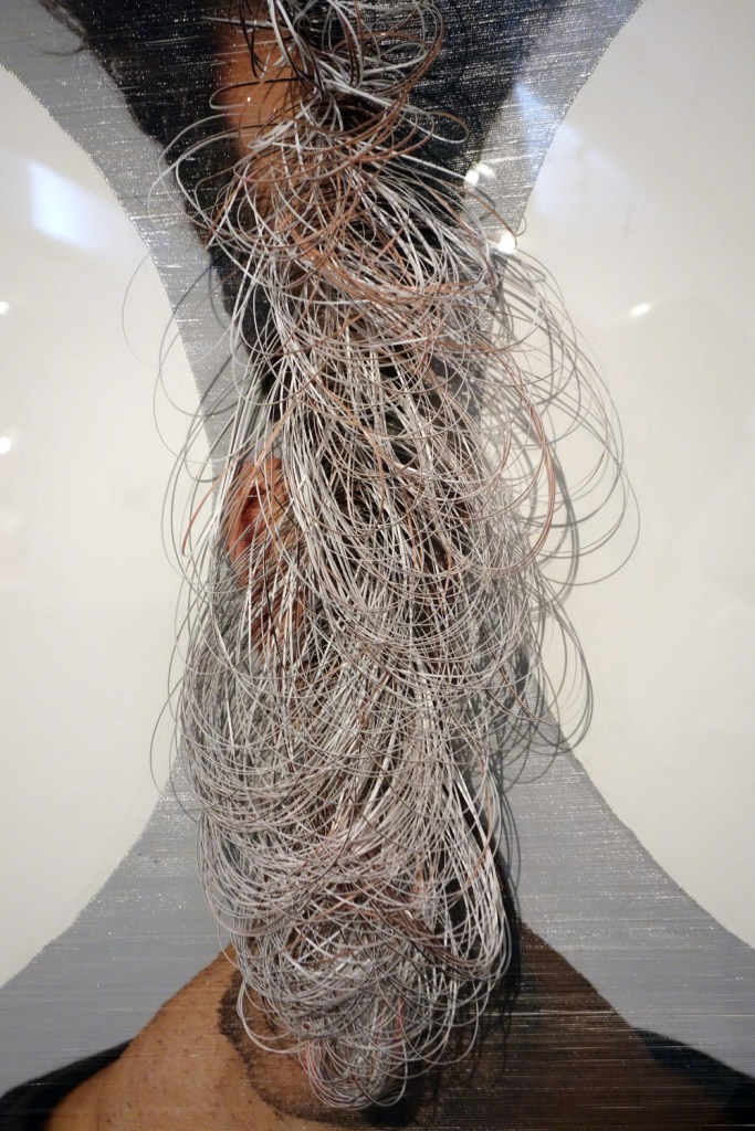 Justine Khamara (Australian, b. 1971) 'Looping #3' 2014 (installation view detail)