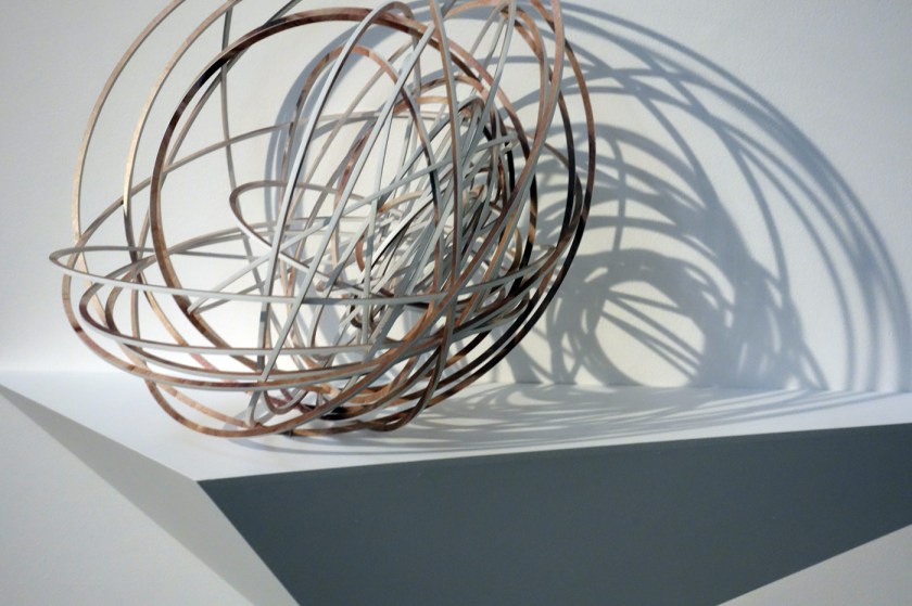 Justine Khamara (Australian, b. 1971) 'Orbital spin trick #2' 2013 (installation view detail)