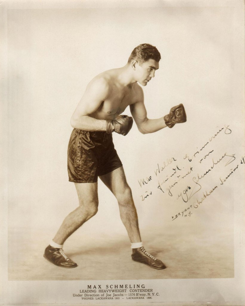 Unknown photographer. 'Max Schmeling' 1929