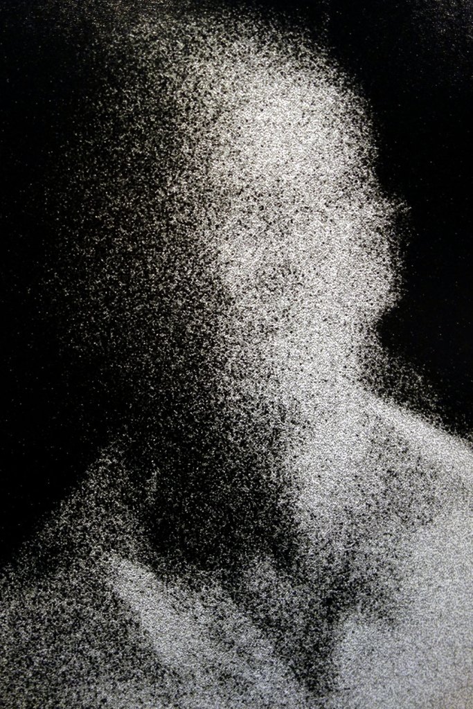 Trent Parke (Australian, b. 1971) 'The camera is god (street portrait series)' 2013 (installation view detail)