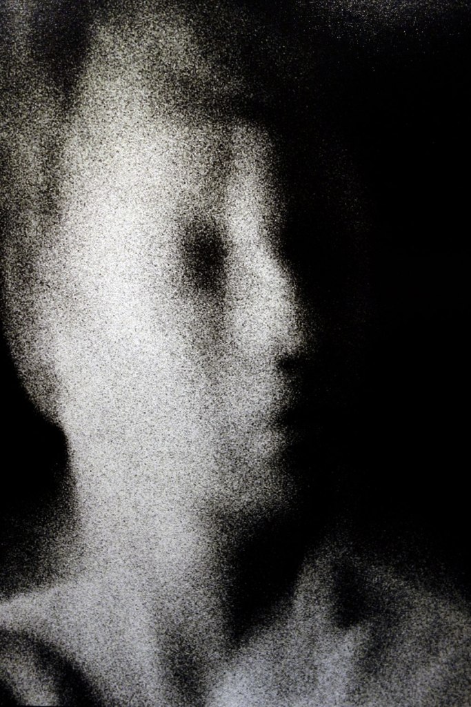 Trent Parke (Australian, b. 1971) 'The camera is god (street portrait series)' 2013 (installation view detail)