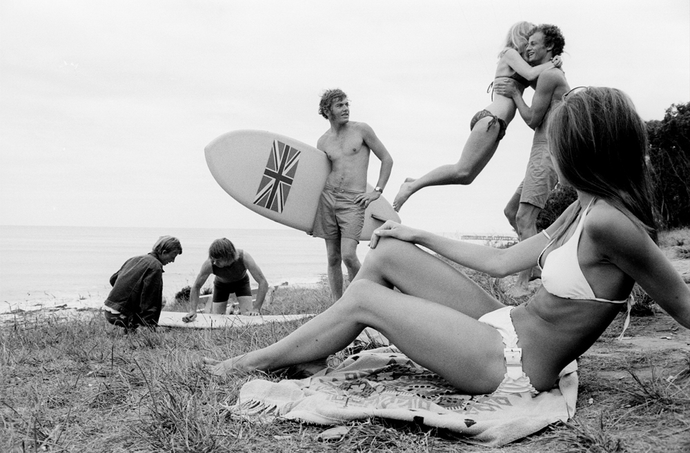 Rennie Ellis (Australian, 1940-2003) 'Union Jack, Lorne' c. 1968 Rennie Ellis (Australian, 1940-2003) 'Union Jack, Lorne' c. 1968