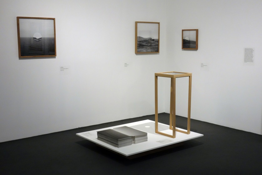 Installation view of the work of Jo Scicluna in the exhibition 'Cutting edge: 21st-century photography'