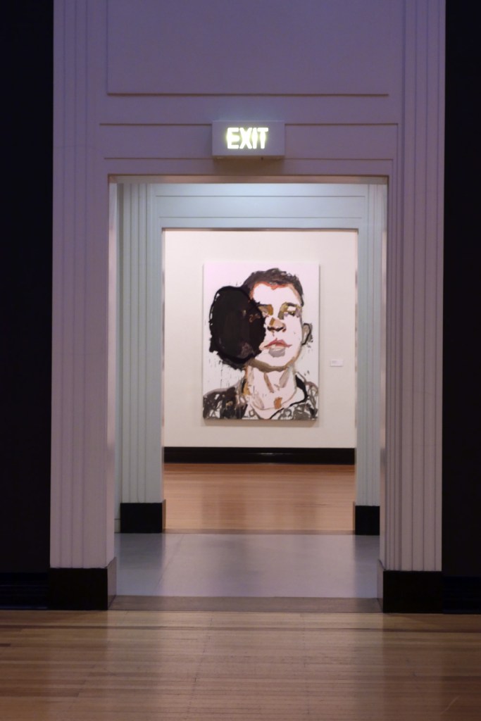 Installation view of the exhibition 'Ben Quilty: After Afghanistan' at the Castlemaine Art Gallery