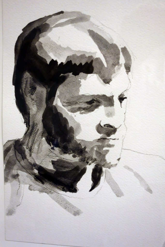 Ben Quilty (Australian, b. 1951) 'Captain M II, Tarin Kot' October 2011 (installation view) Ben Quilty (Australian, b. 1951) 'Captain M II, Tarin Kot' October 2011 (installation view)