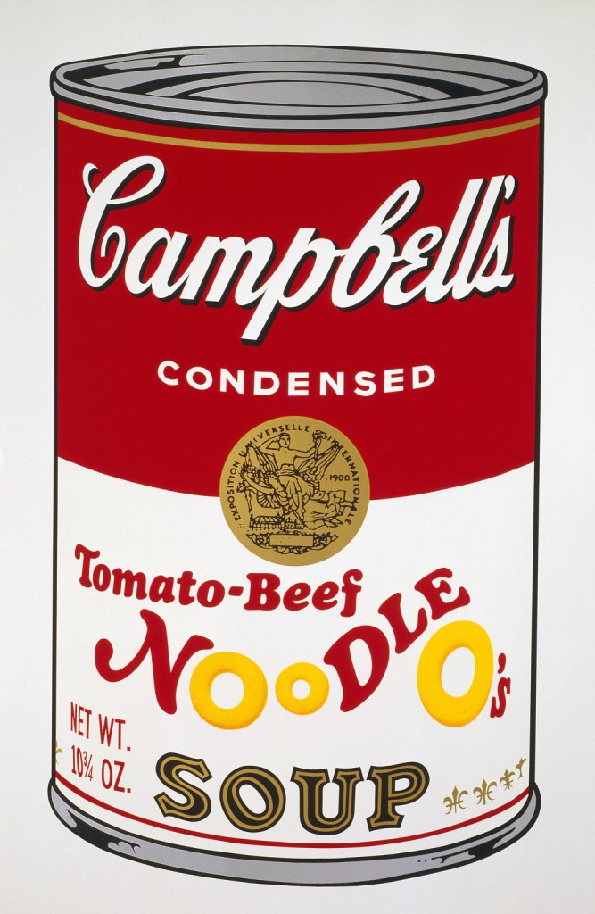 Andy Warhol (American, 1928-1987) 'Campbell's Soup II: Tomato-Beef Noodle O's' 1969 Andy Warhol (American, 1928-1987) 'Campbell's Soup II: Tomato-Beef Noodle O's' 1969