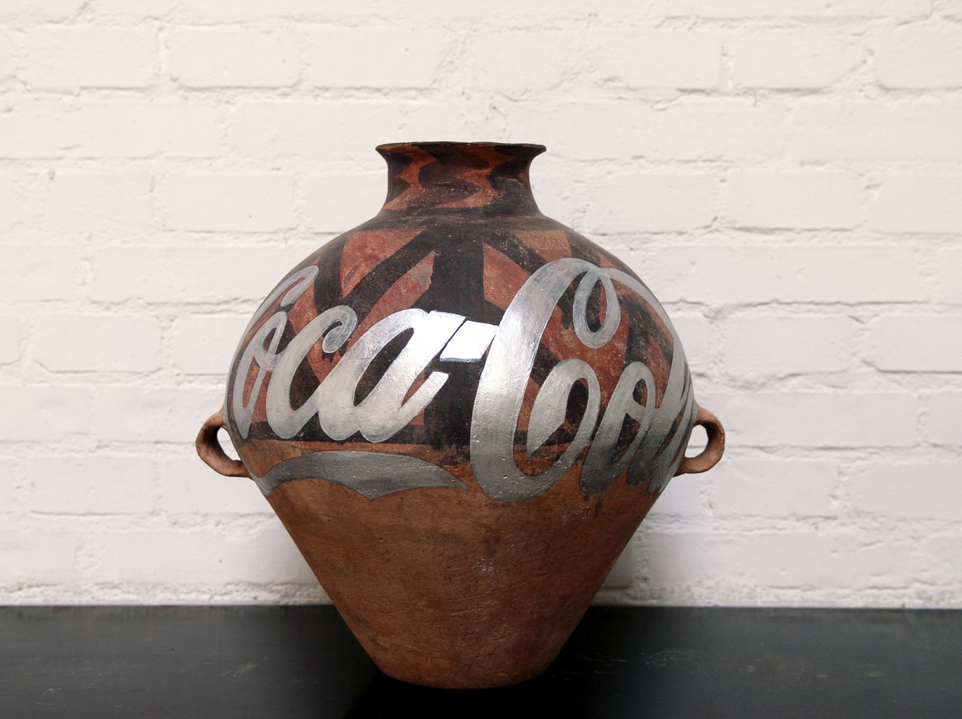 Ai Weiwei (Chinese, b. 1957) 'Neolithic Pottery with Coca Cola Logo' 2007