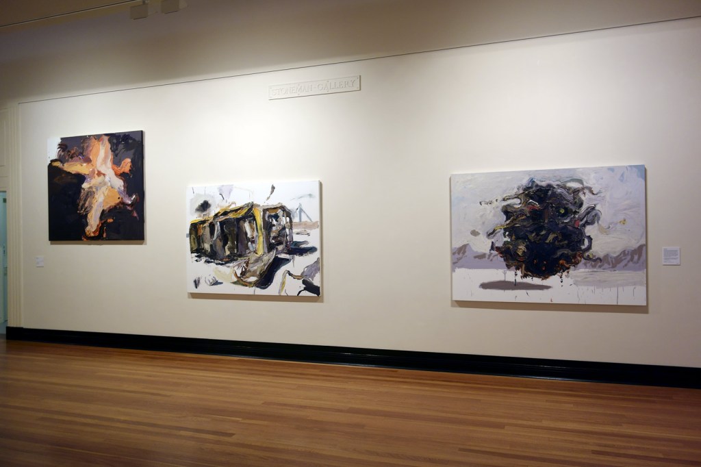 Installation view of the exhibition 'Ben Quilty: After Afghanistan' at the Castlemaine Art Gallery