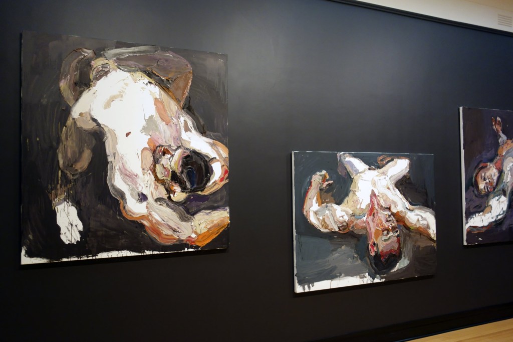 Installation view of the exhibition 'Ben Quilty: After Afghanistan' at the Castlemaine Art Gallery