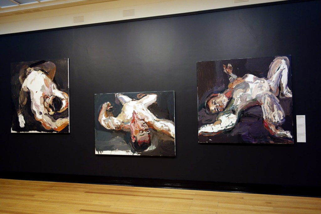Installation view of the exhibition 'Ben Quilty: After Afghanistan' at the Castlemaine Art Gallery