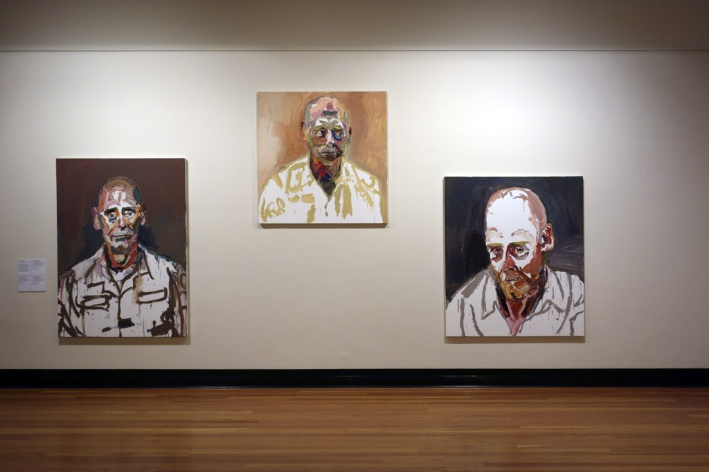 Installation view of the exhibition 'Ben Quilty: After Afghanistan' at the Castlemaine Art Gallery
