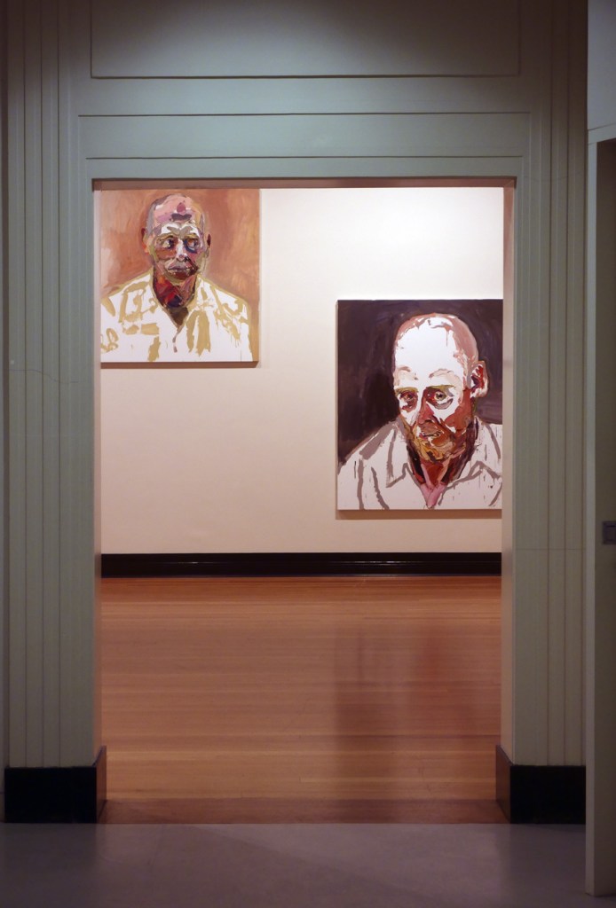 Installation view of the exhibition 'Ben Quilty: After Afghanistan' at the Castlemaine Art Gallery